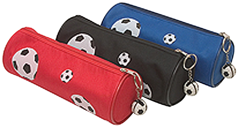 Large PENCIL CASE FOOTBALL DESIGN