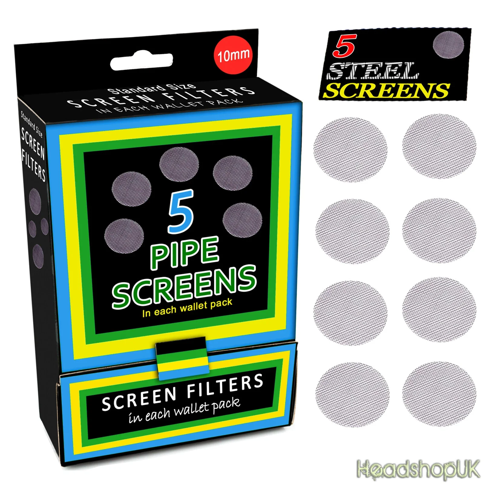 Metal Pipe Screens Stainless Steel Gauzes For Smoking Pipes and Bowls