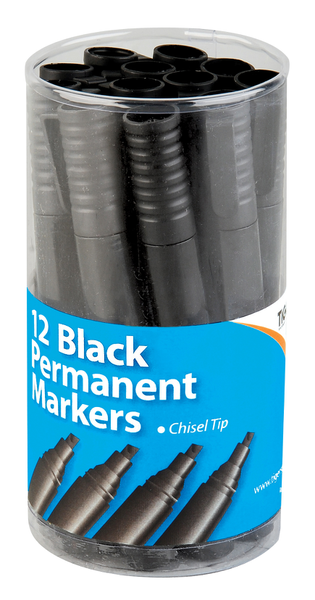 Black Permanent Markers