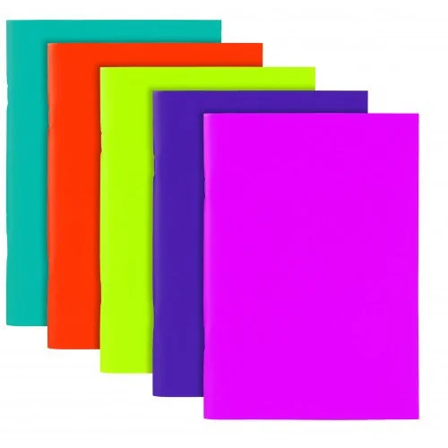 A5 Bright 40 Page Notebook X 10