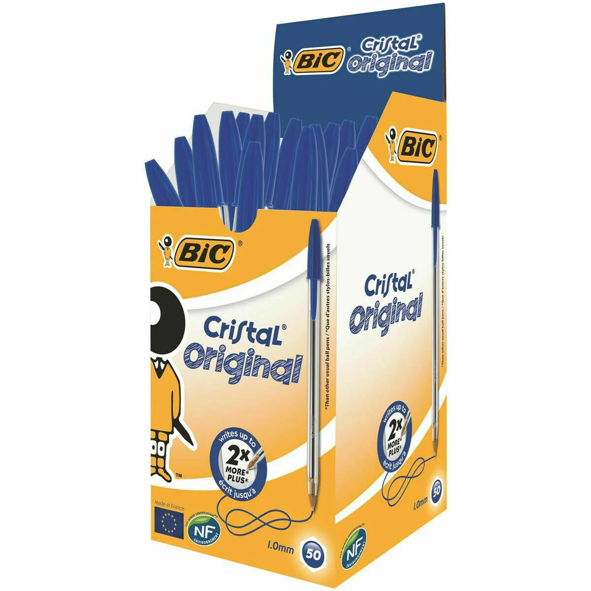 Bic Cristal Original Ballpoint Pen Medium Pack Of 50