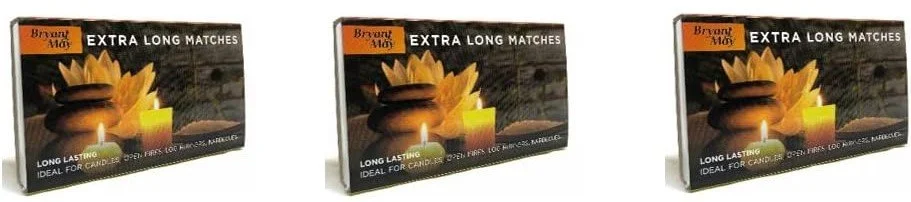 Bryant & May Extra Long Safety Matches Pack of 12
