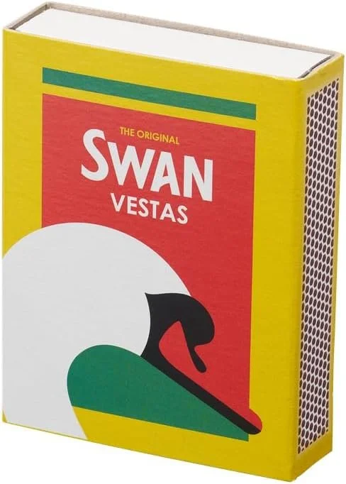 Swan Vestas Original Safety Matches Multipack Household Matchboxes for Kitchen Candle and Stove 48 Vesta