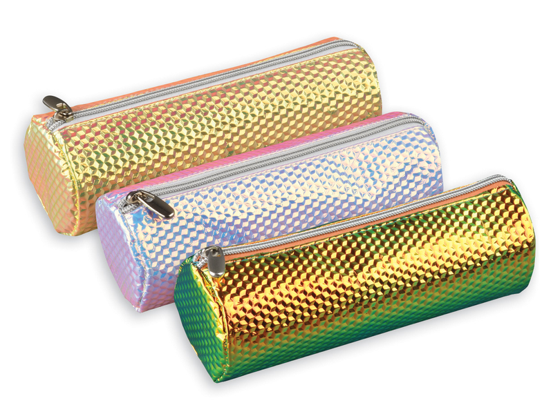 Large PENCIL CASE HOLOGRAPHIC GLITZ