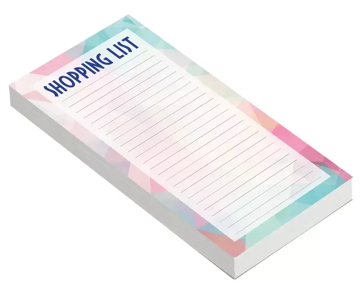 Shopping List Magnetic Fridge Papers 50 Sheet Pack of 12