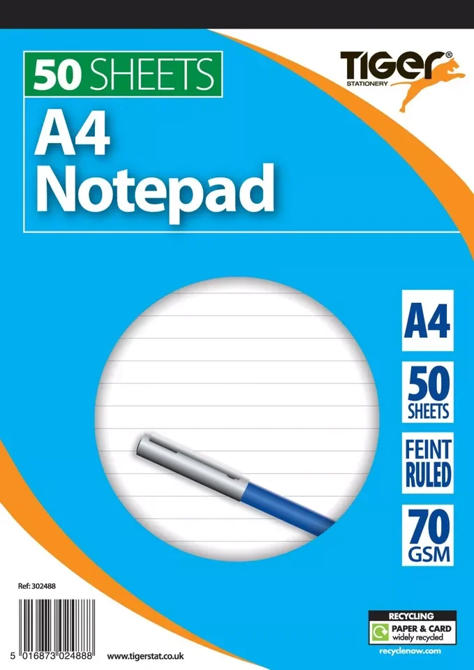 50 Sheets Notepad