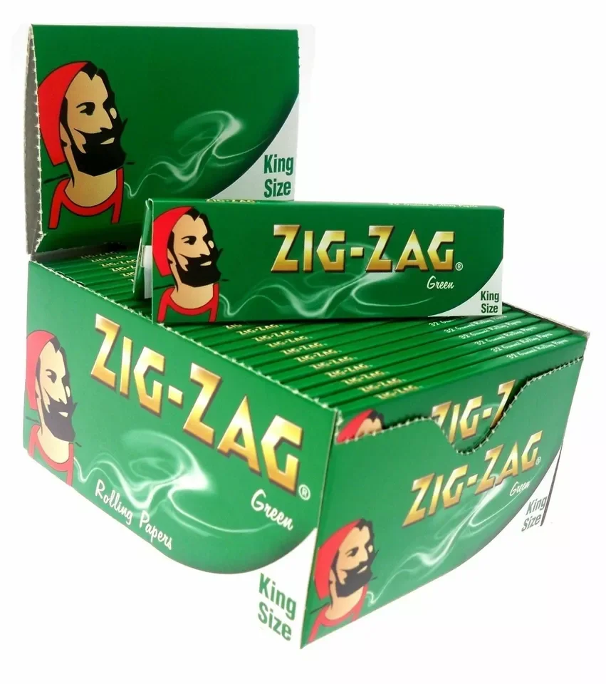 Zig Zag Green King Size