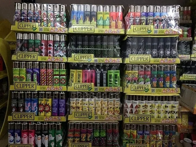 24 Clipper Regular Mixed Lighters Clipper Lighters from collection, 24, Different Graphics, KSP PARTNERS EXCLUSIVE