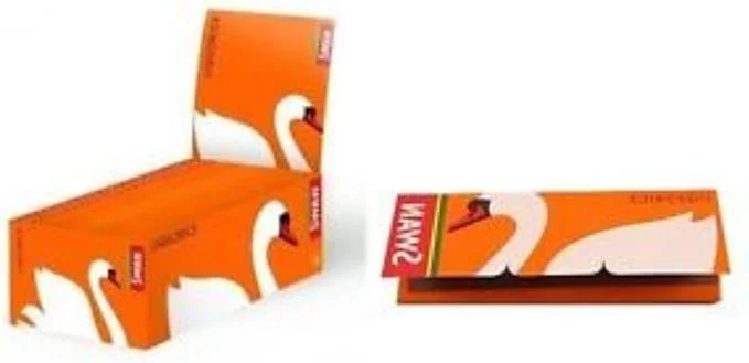 Swan Liquorice Rolling Paper Standard Box of 50 Booklets