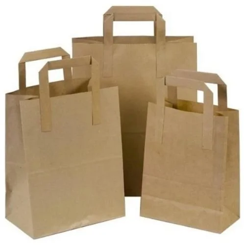 Kraft Paper Bags SOS with Handles
