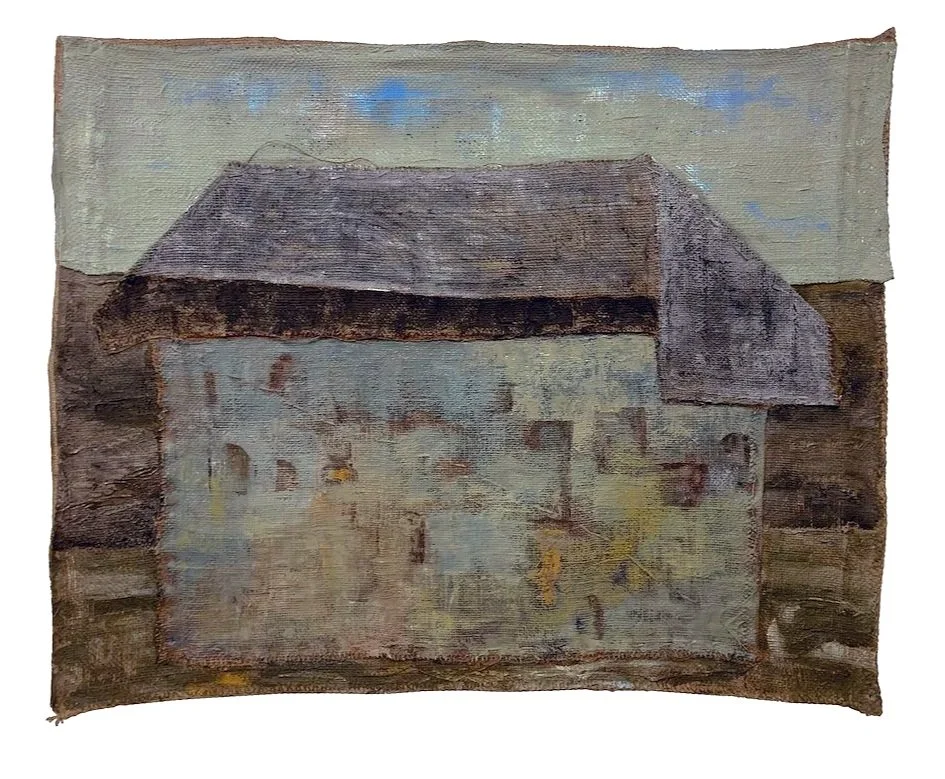 Temple. oil on burlap. 80 x 100 cm. 2021