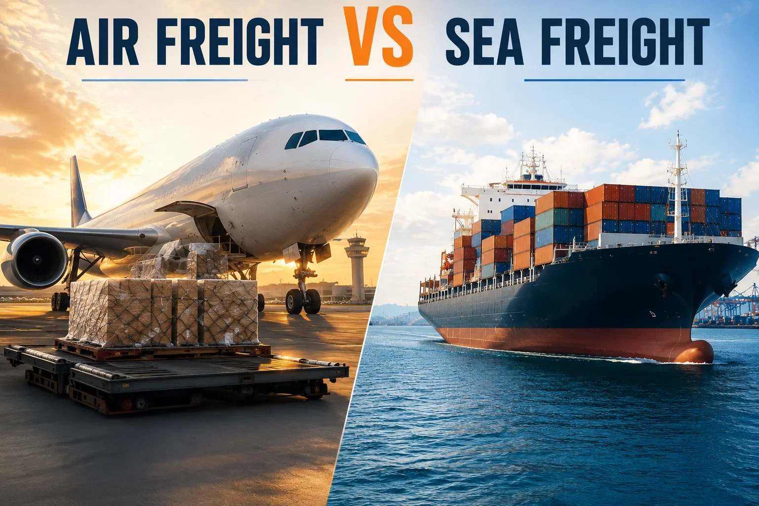 Air Freight vs Sea Freight: Which Is Right for Your Business?