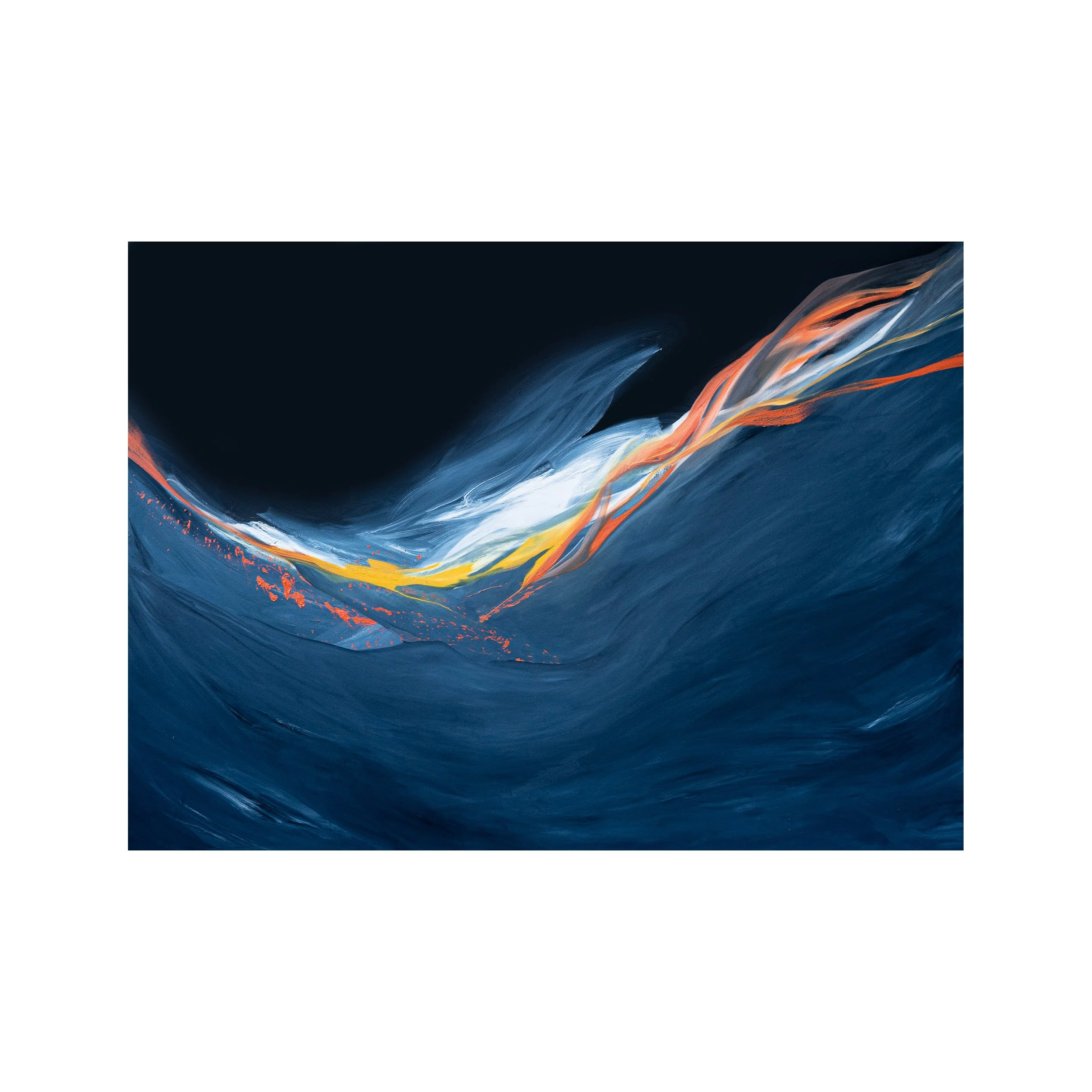 Serenity in Motion 72 x 96"