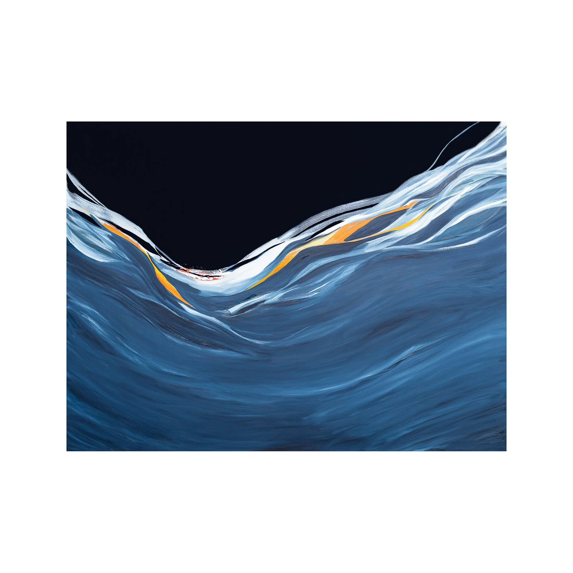 Ocean's embrace 72 x 96"
