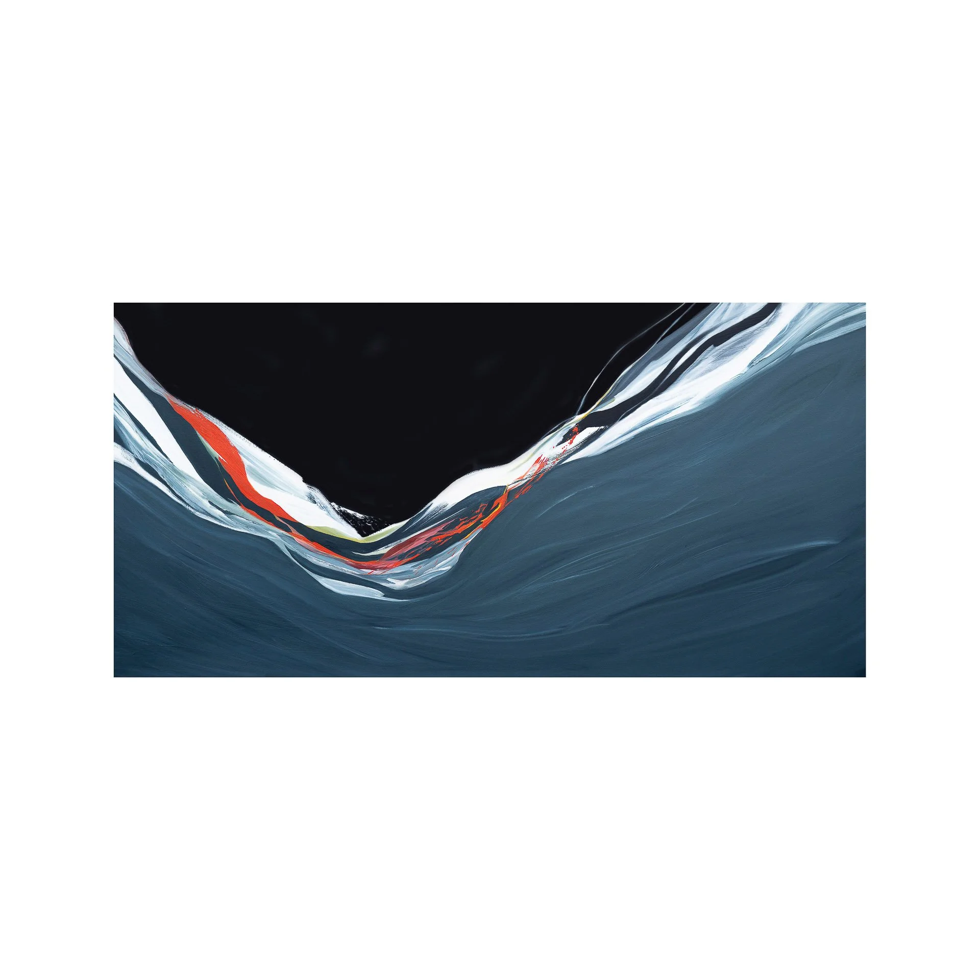 Singing tides 36 x 72"
