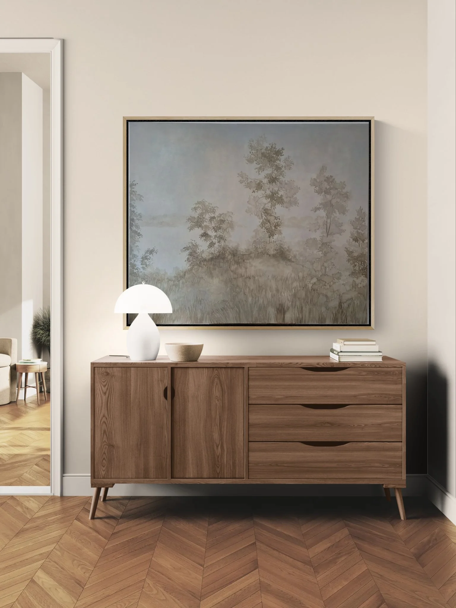 "Häivähdys rauhasta", 120X100cm