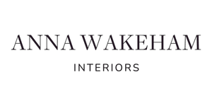 Anna Wakeham Interiors logo, a past client of Hana Clode