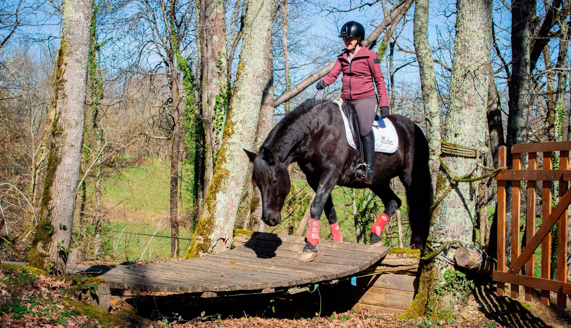 Ari Kairos y Sandrino en Mountain Trail
