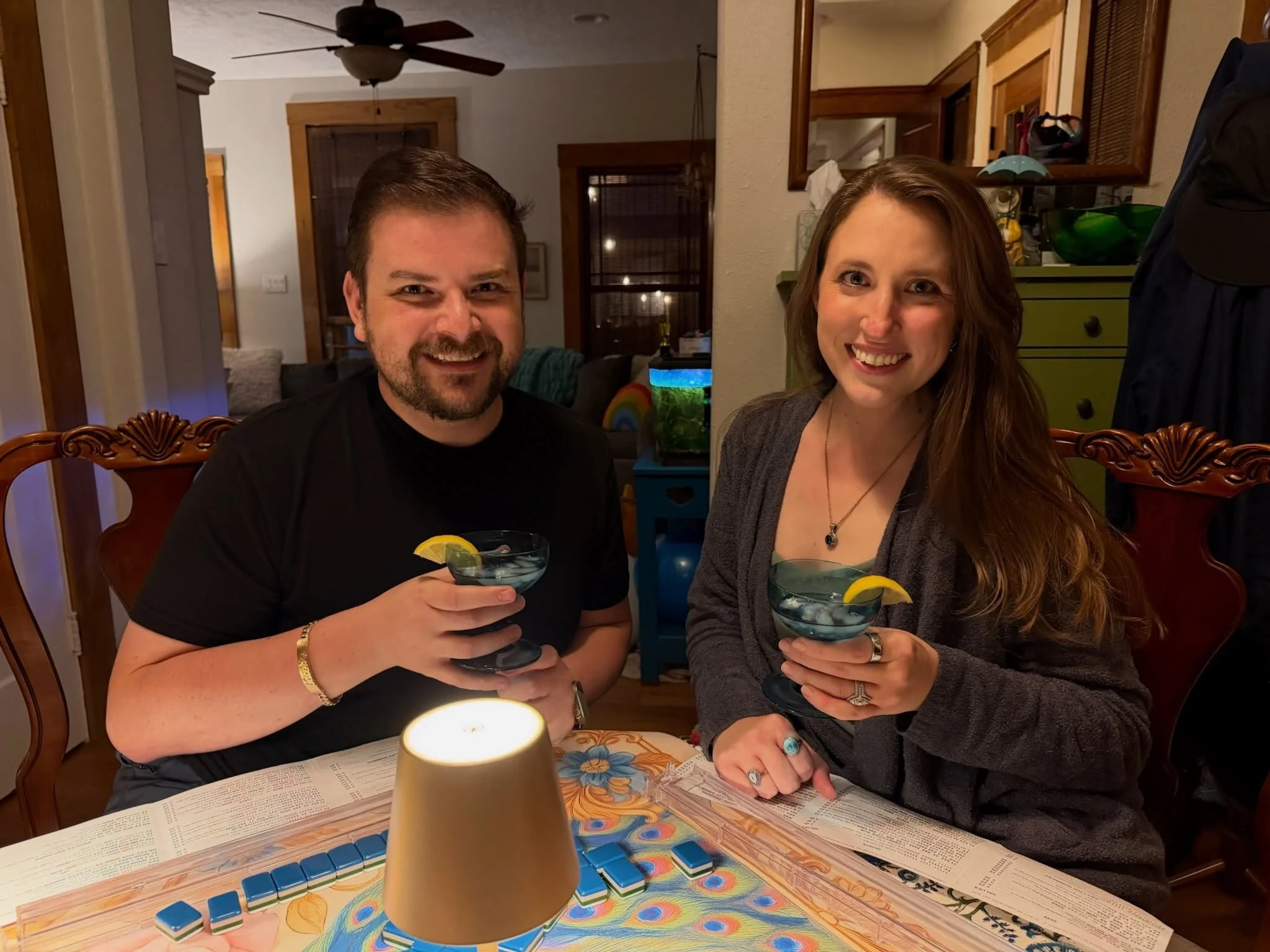 Meet Jacob and Olivia, the J + O behind JO House of MahJOng 👋

Jacob &mdash; The man who owns 30 mahjong sets (yes, thirty), has a gift for making every person in the room feel like the most interesting person there, and will personally make sure yo