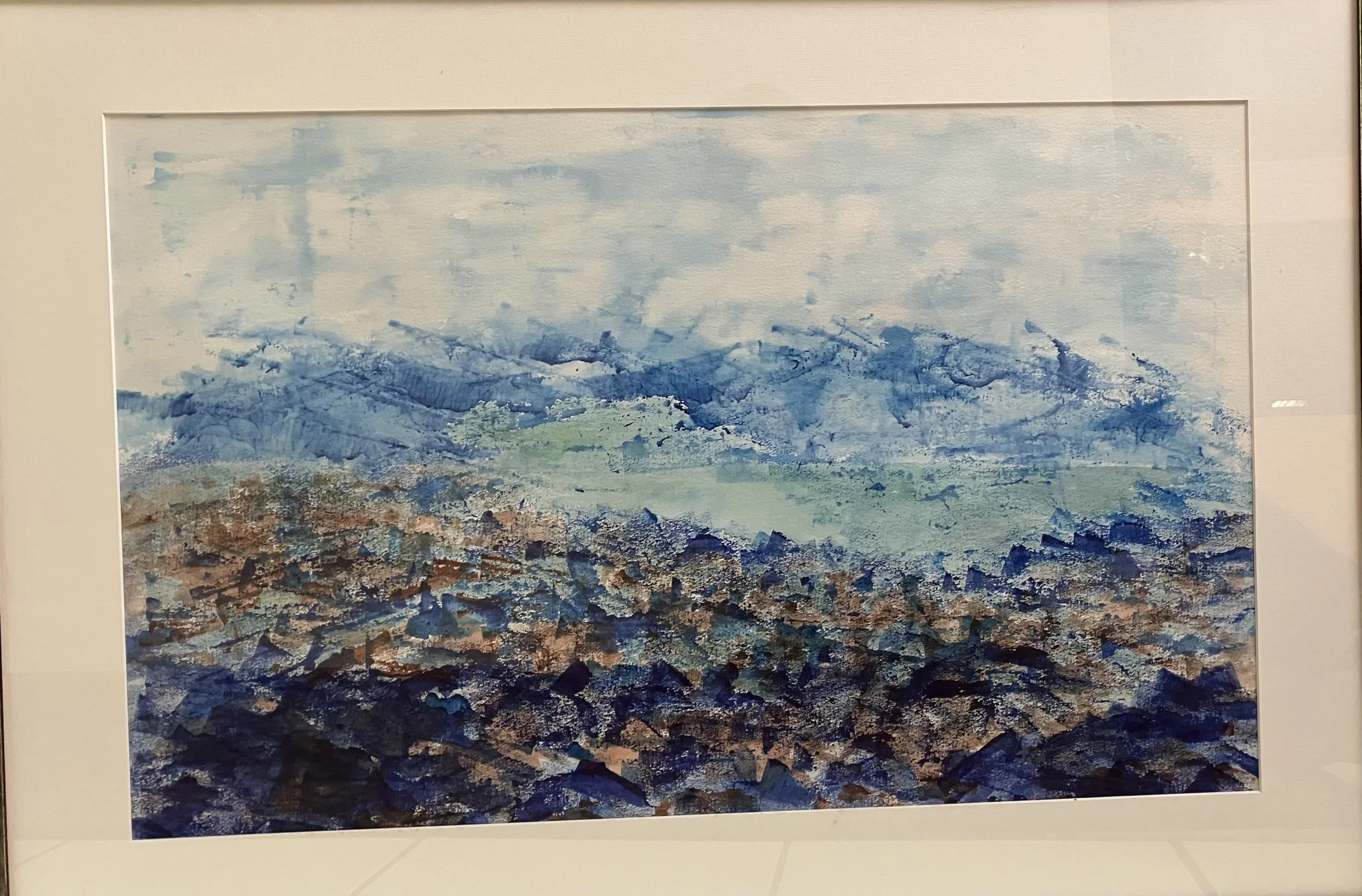 Jasper   18 x 29 in. Watercolor on paper - 2000