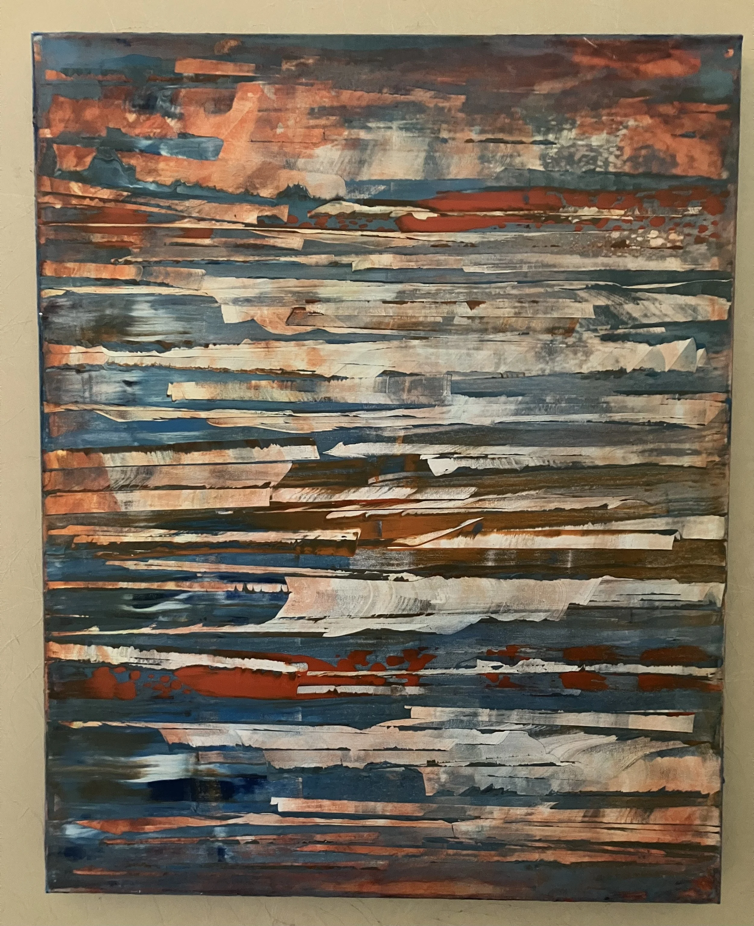 30 x 24 in.    Acrylic on canvas -   2024