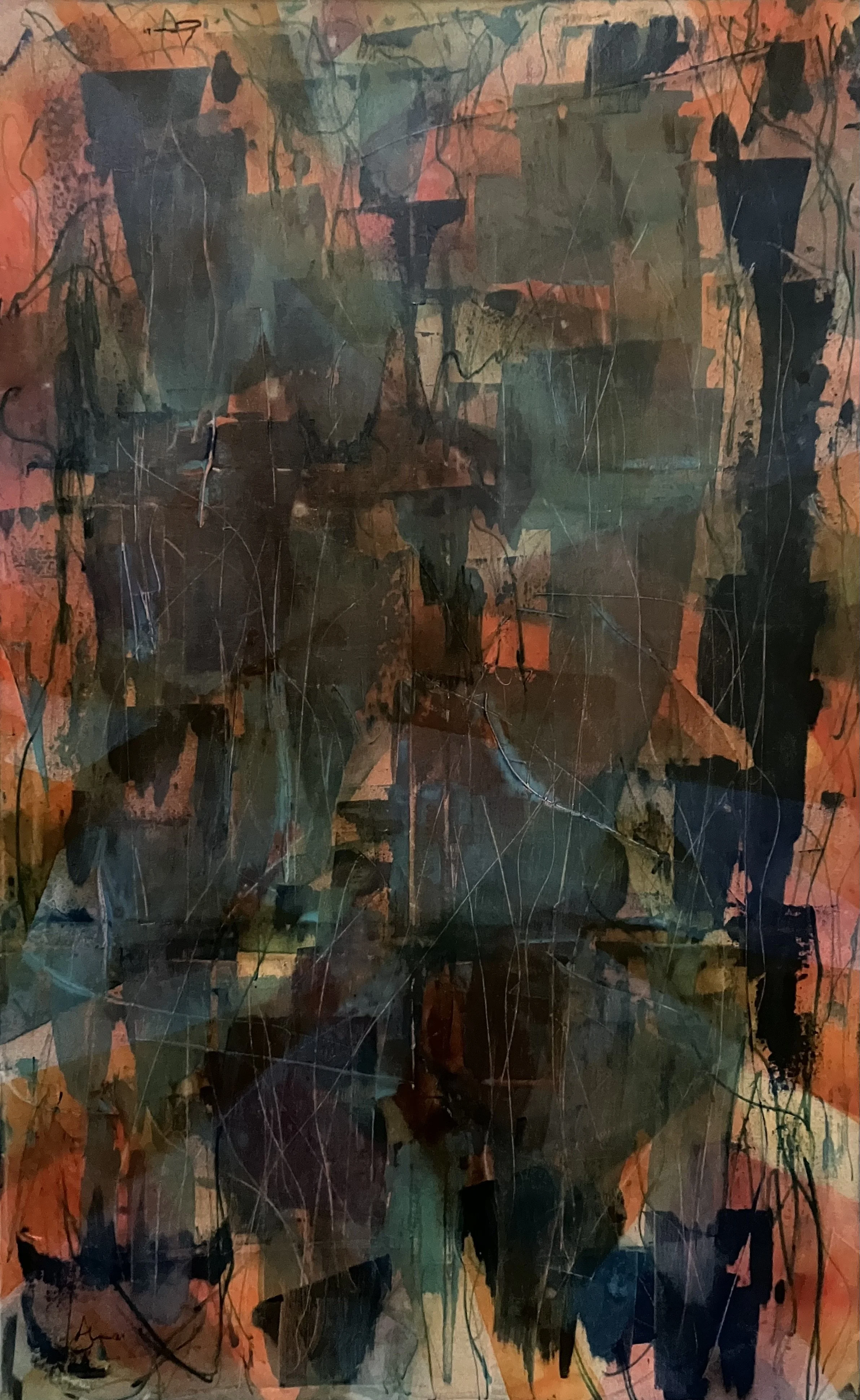 48 x 30 in.    Acrylic on canvas -   2024