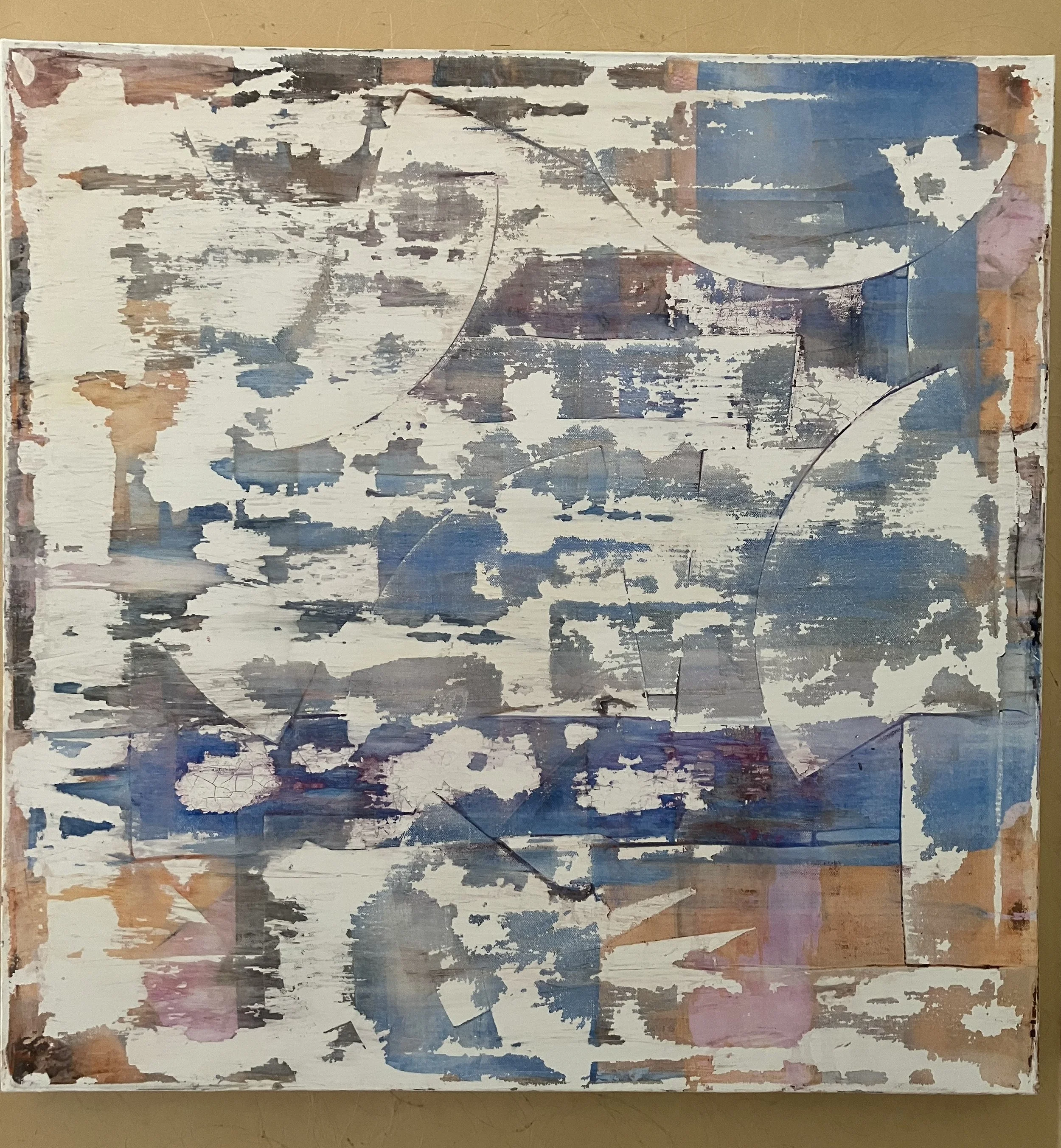 30 x 30 in.    Acrylic on canvas -   2026