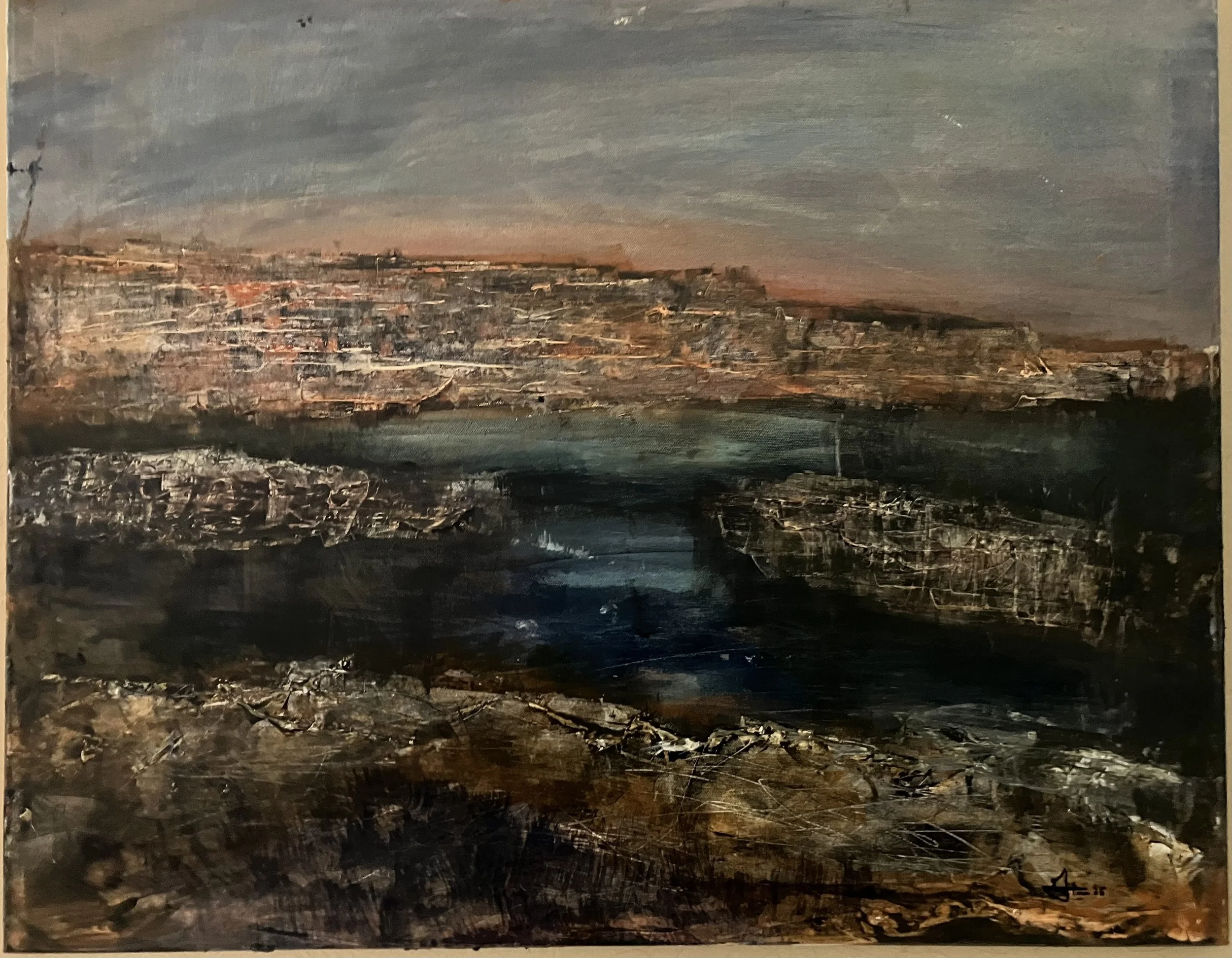 24 x 30 in.    Acrylic on canvas -   2024