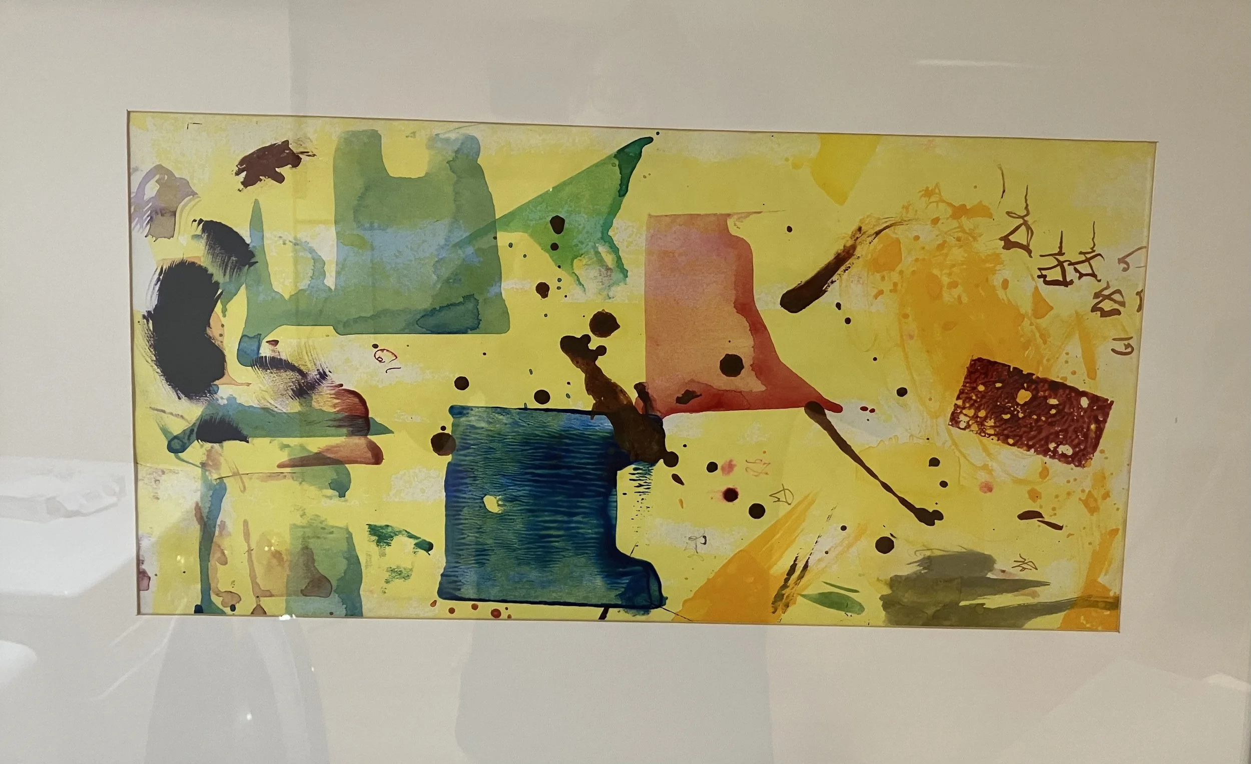 9 x 19 in. Mixed media on paper - 2023