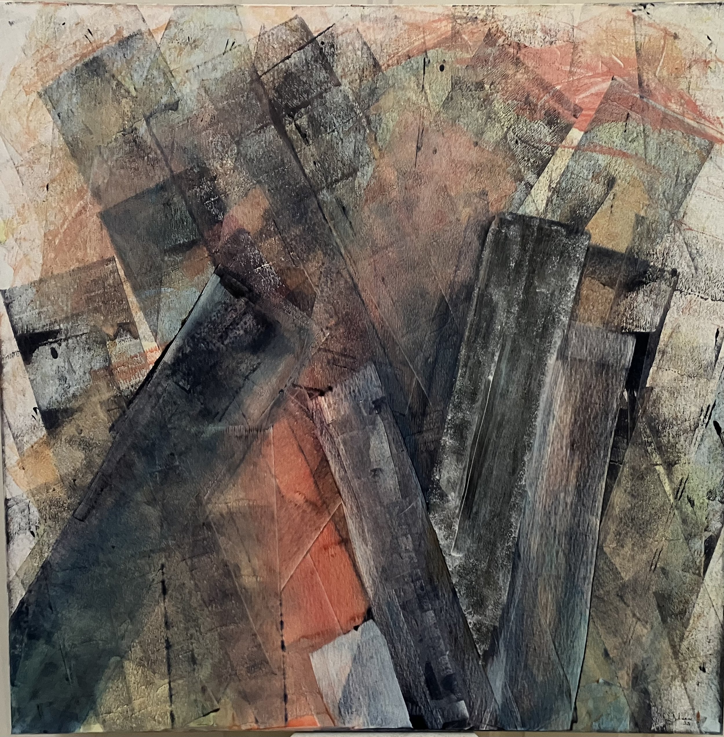 36 x 36 in.    Acrylic on canvas -   2025
