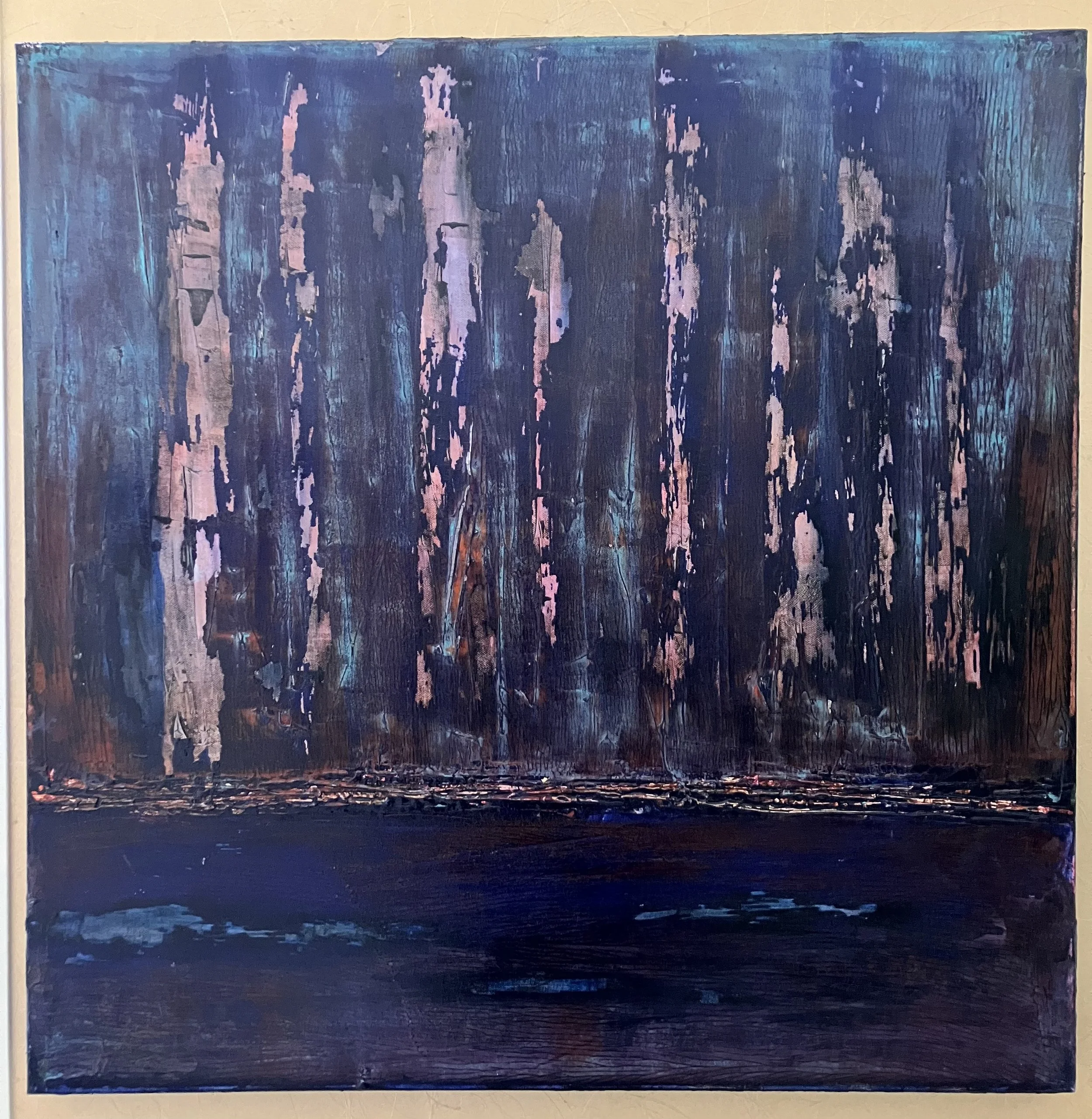 30 x 30 in.    Acrylic on canvas -   2025