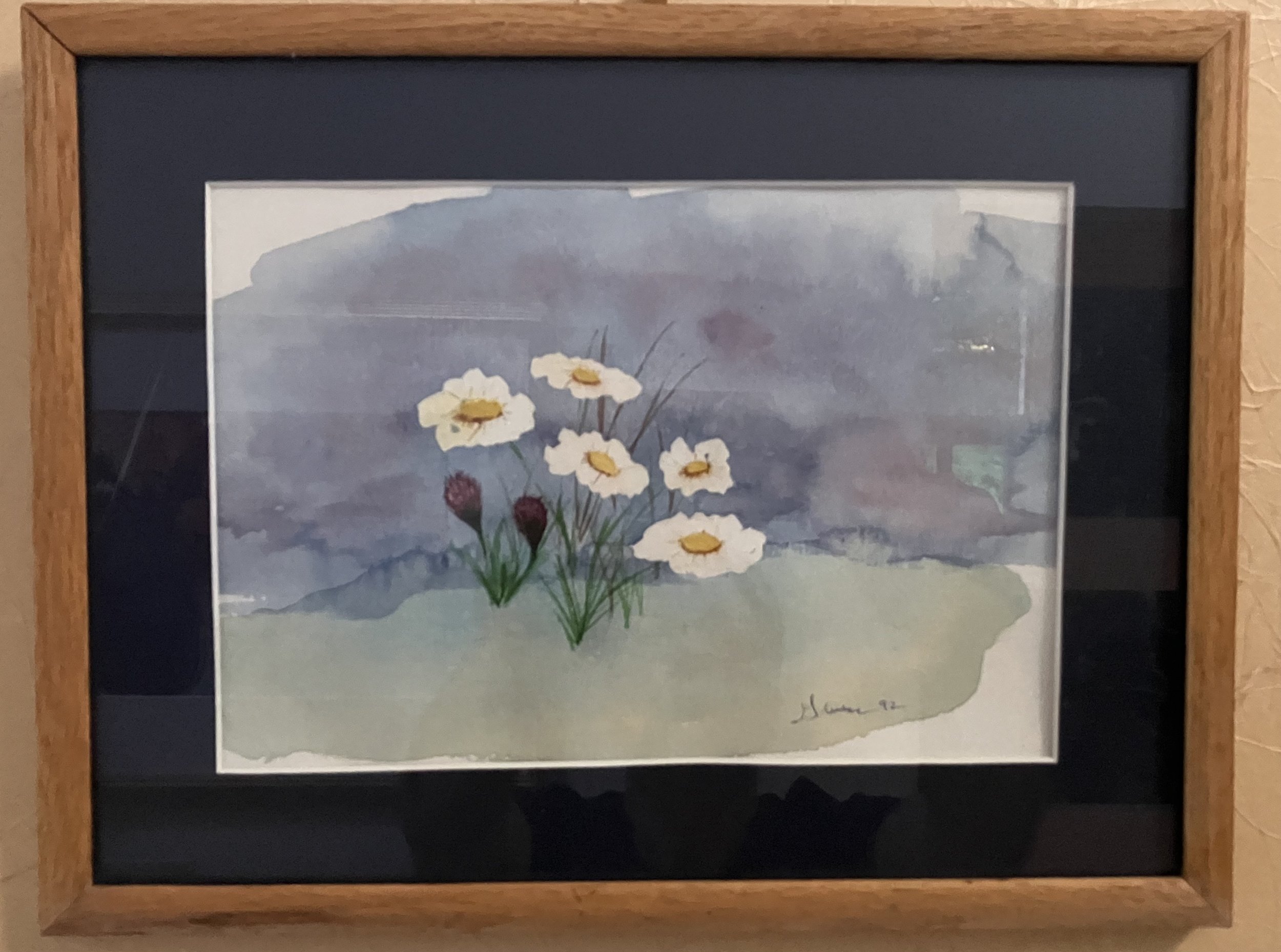 6.5 x 9 in. Watercolor on paper - 1992