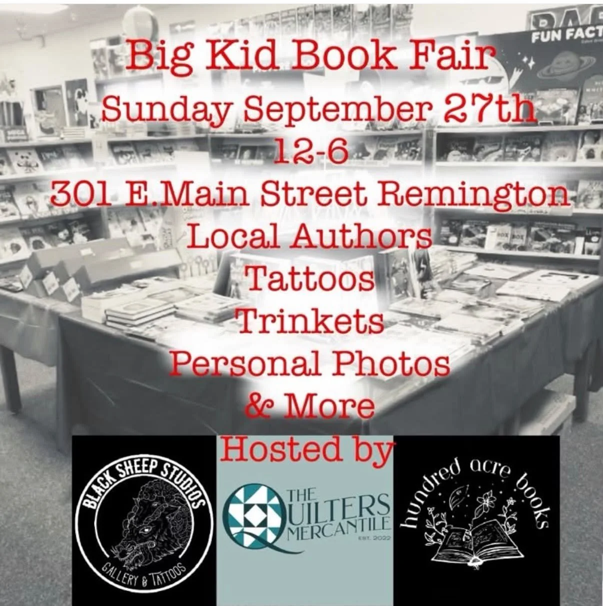 Big Kid Book Fair