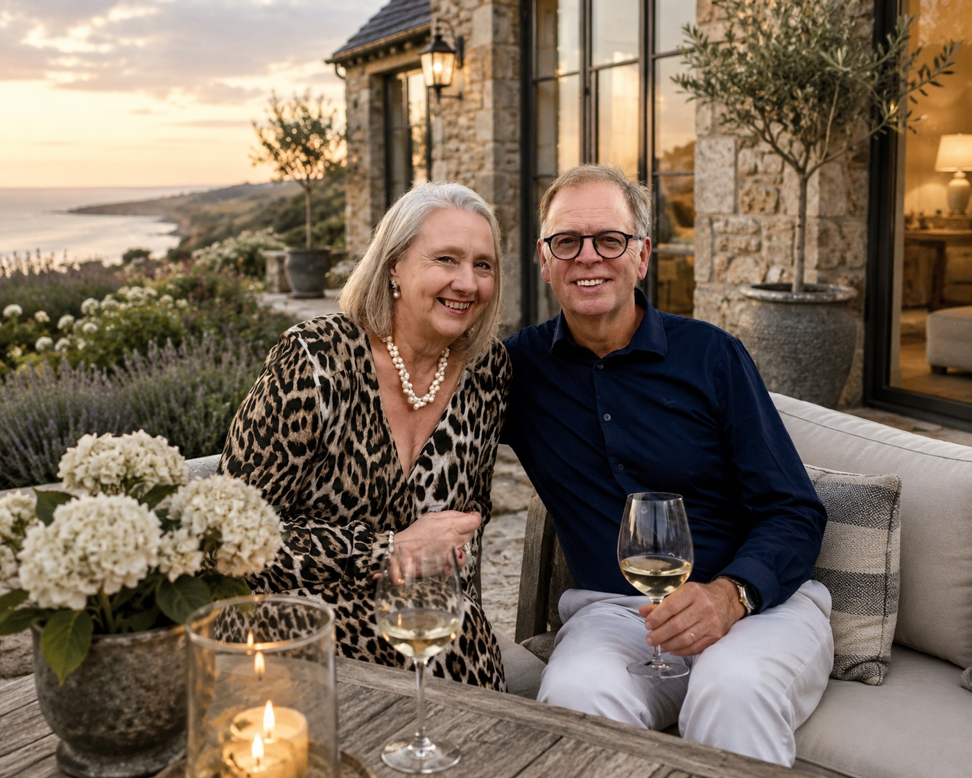 Helen and Paul Ridgwell founders of Harelooms