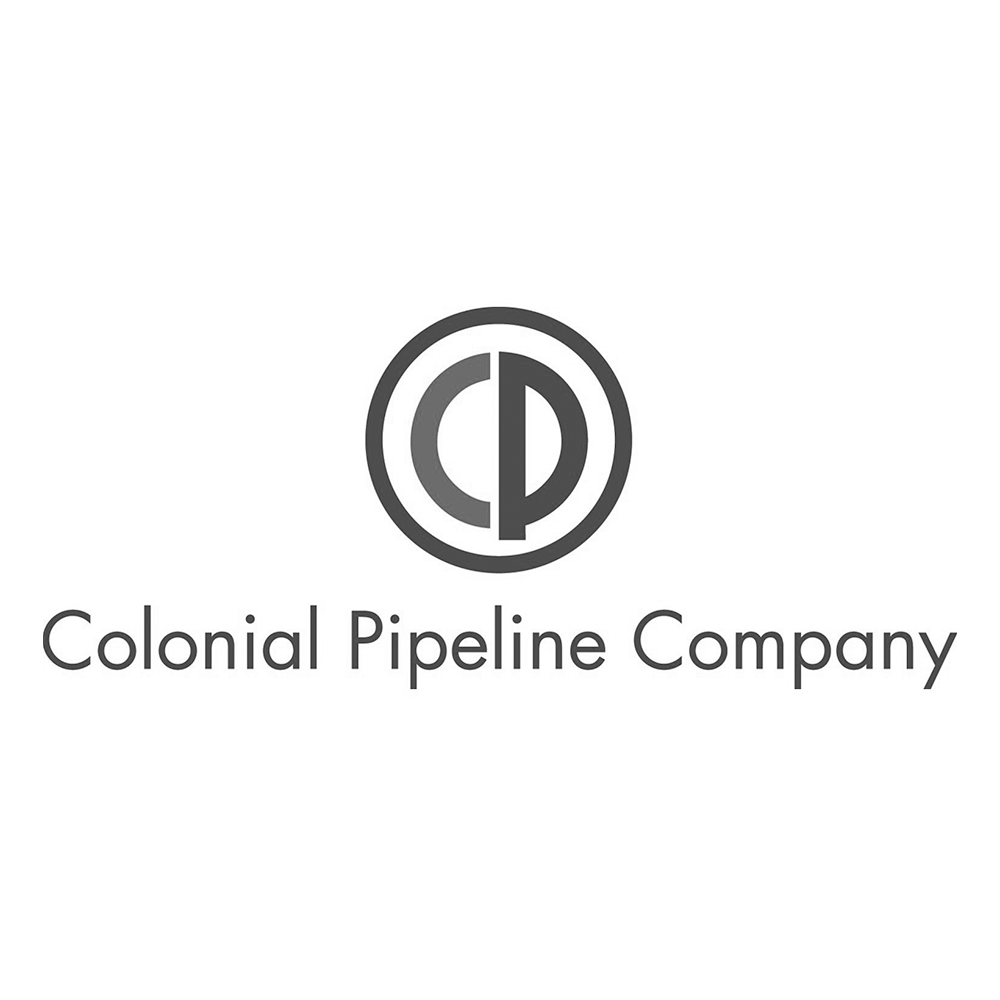 Logo for Colonial Pipeline Company, featuring a circular symbol with stylized letters 'C' and 'P' inside.