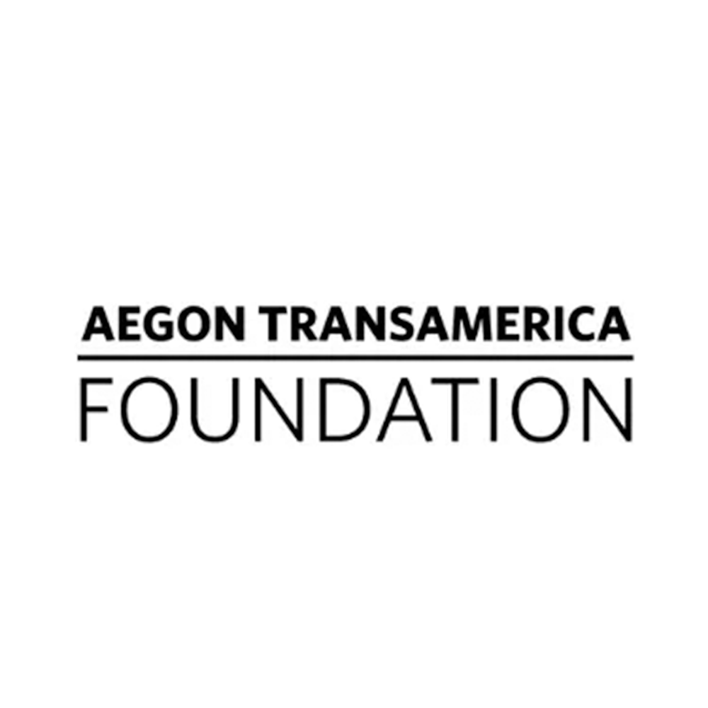Logo of Aegon Transamerica Foundation with black text on a white background.