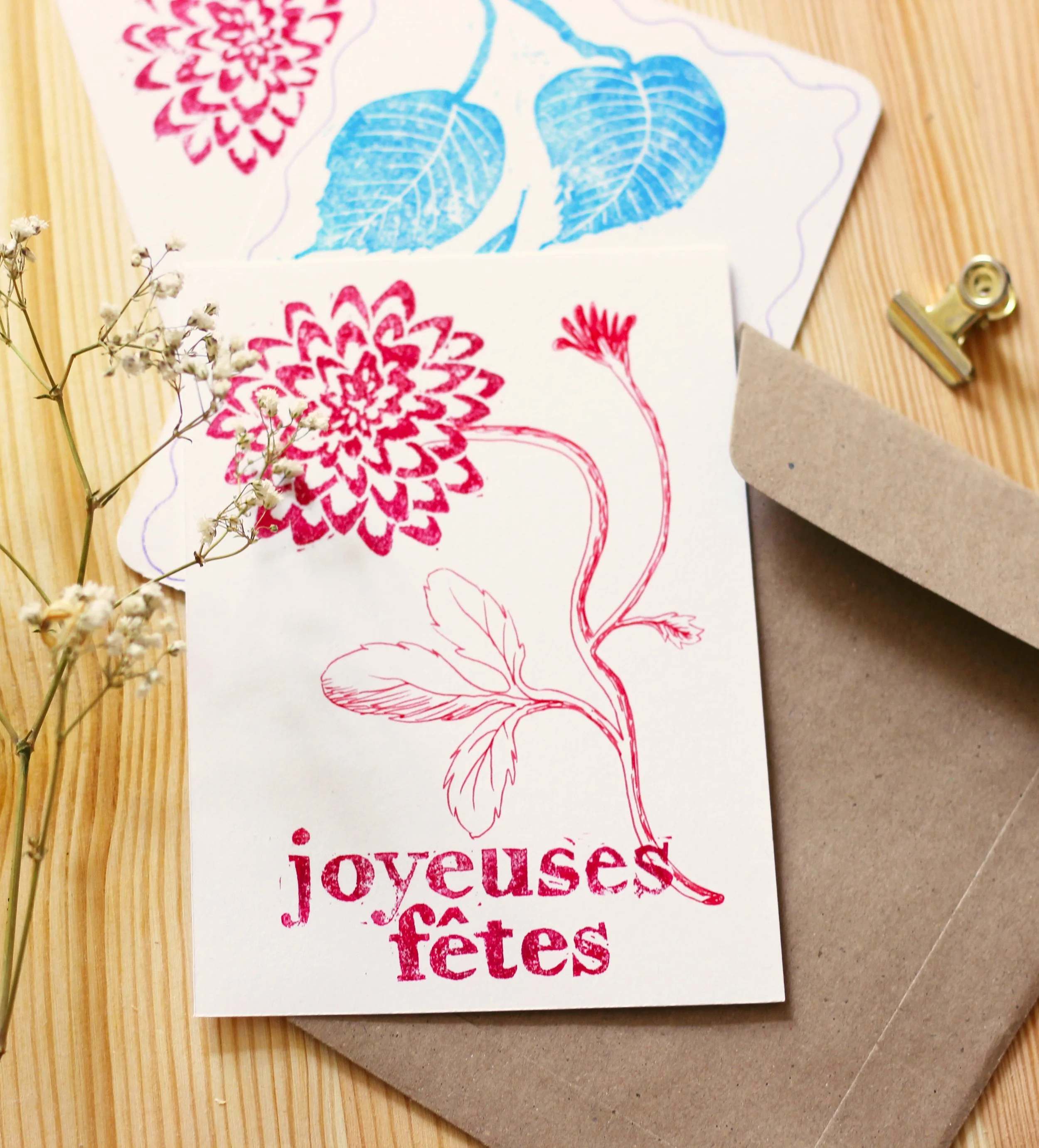 Atelier cartes de vœux