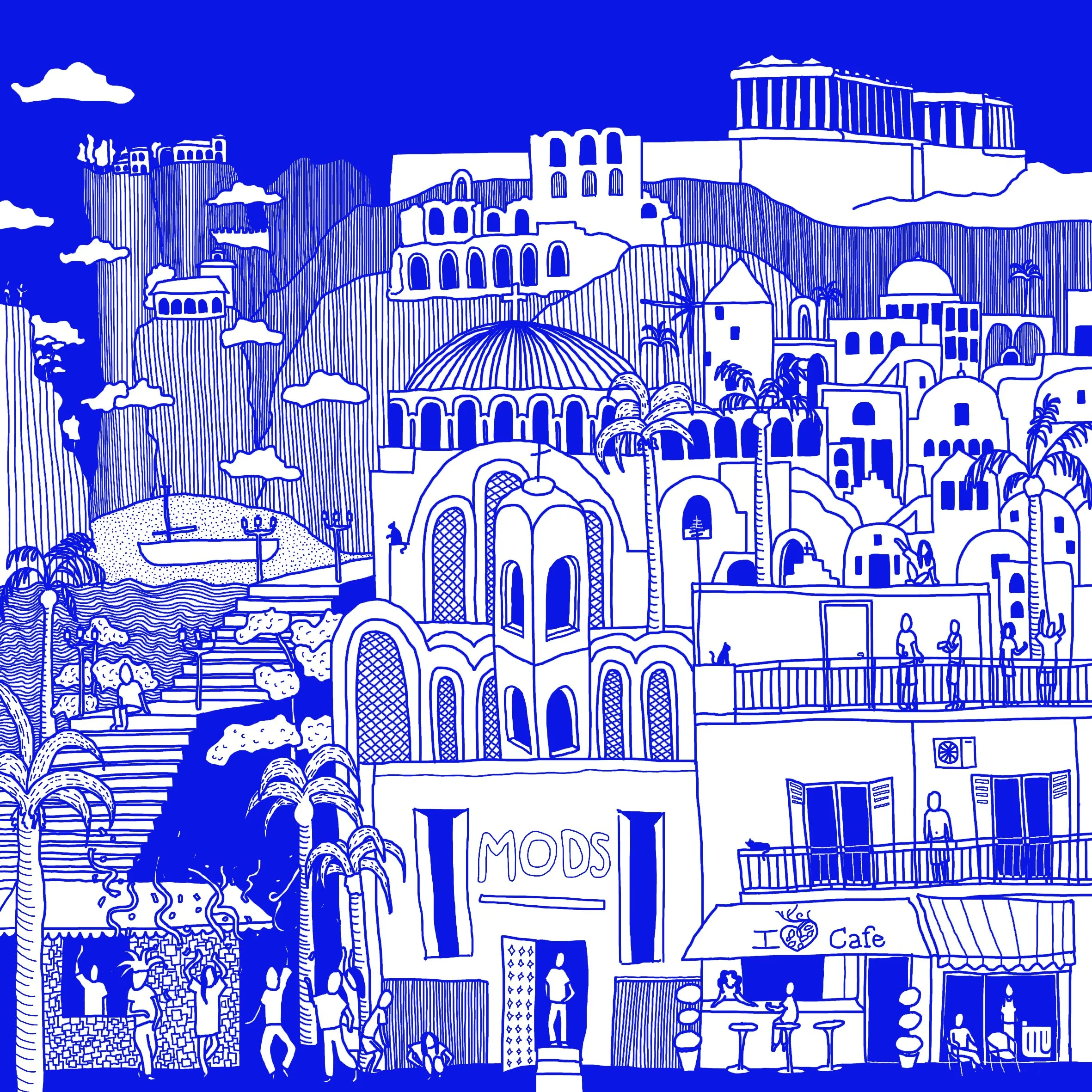 Illustration Grèce