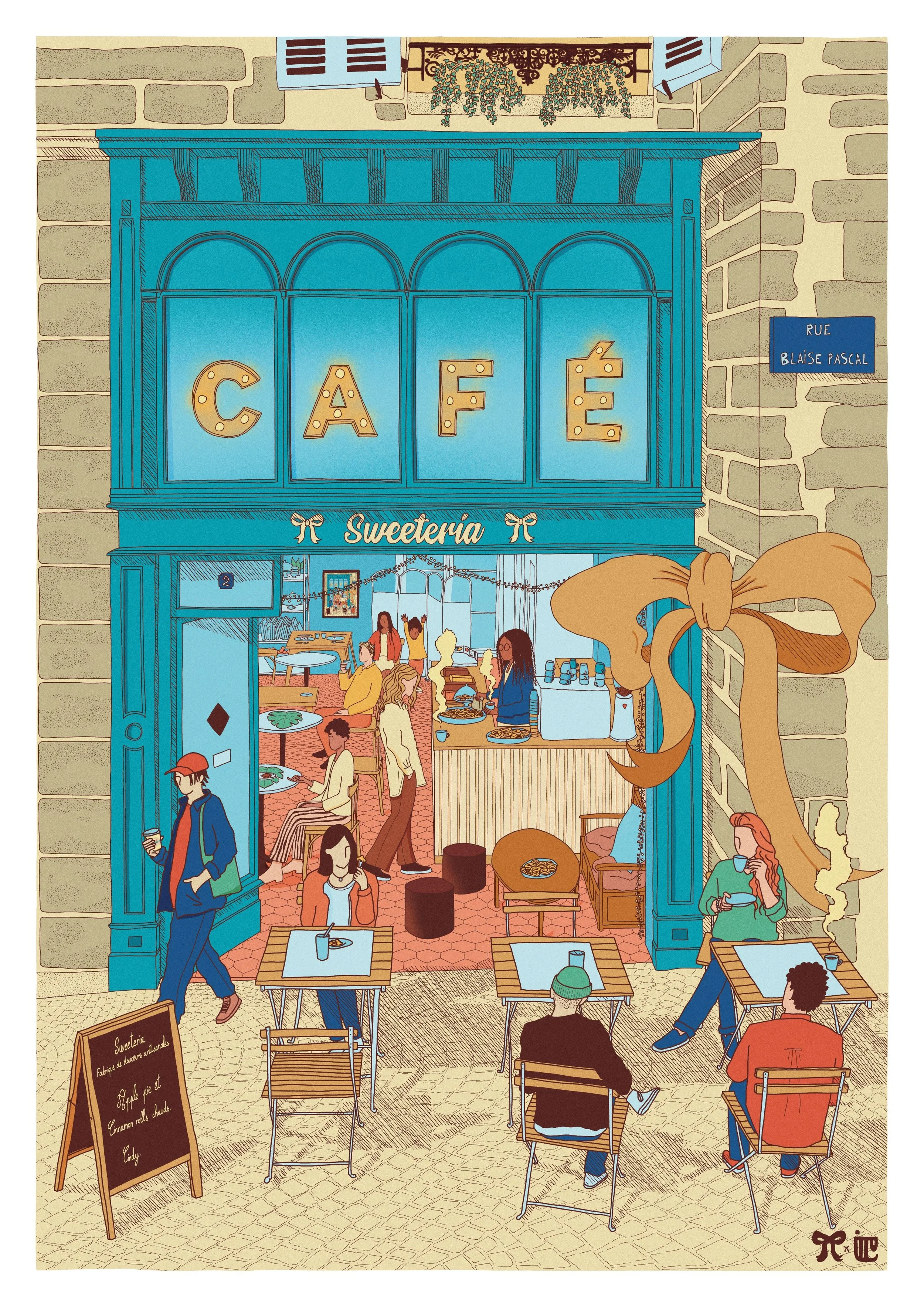 Portrait de café