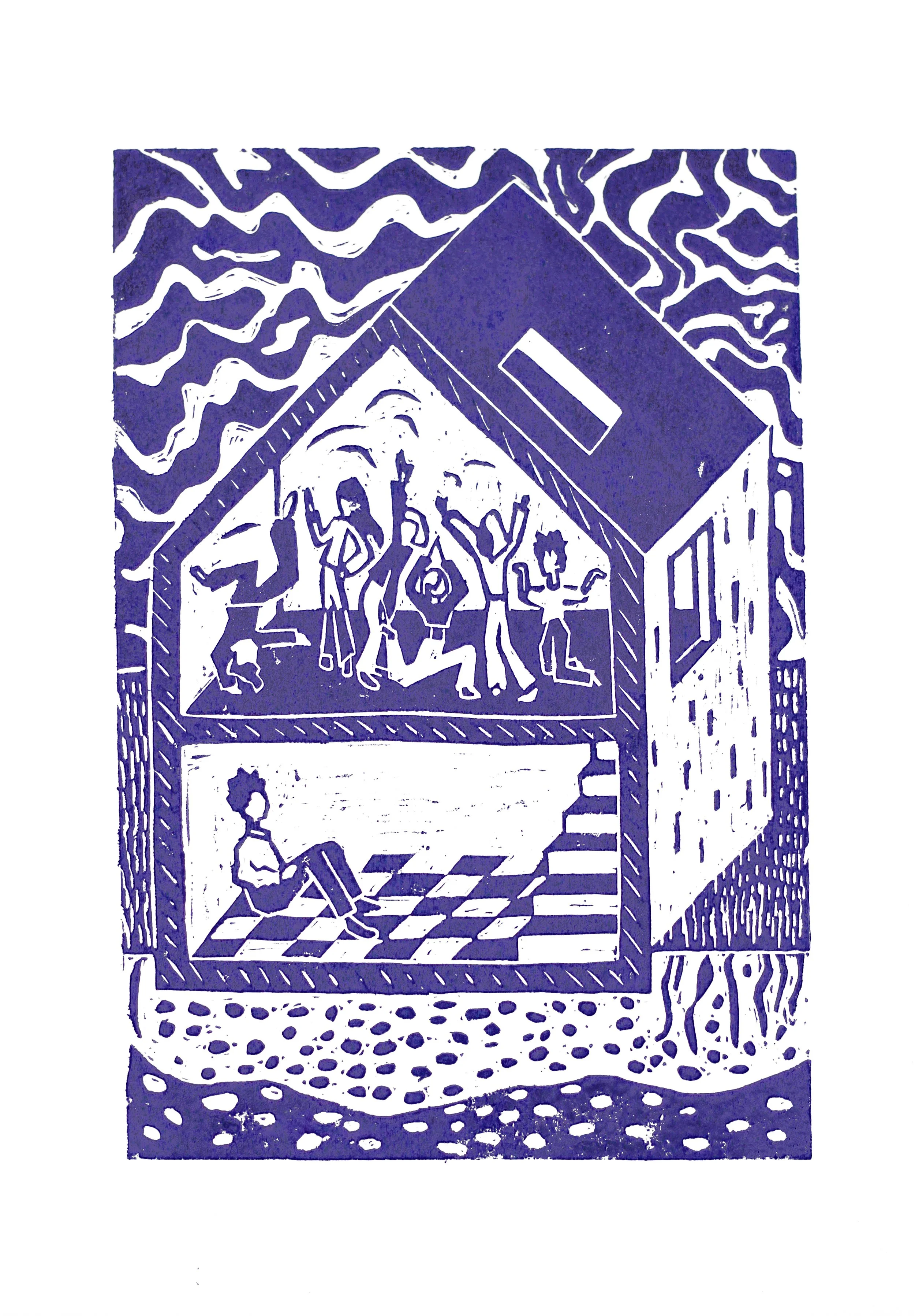 Linogravure don épilepsie, sensibilisation