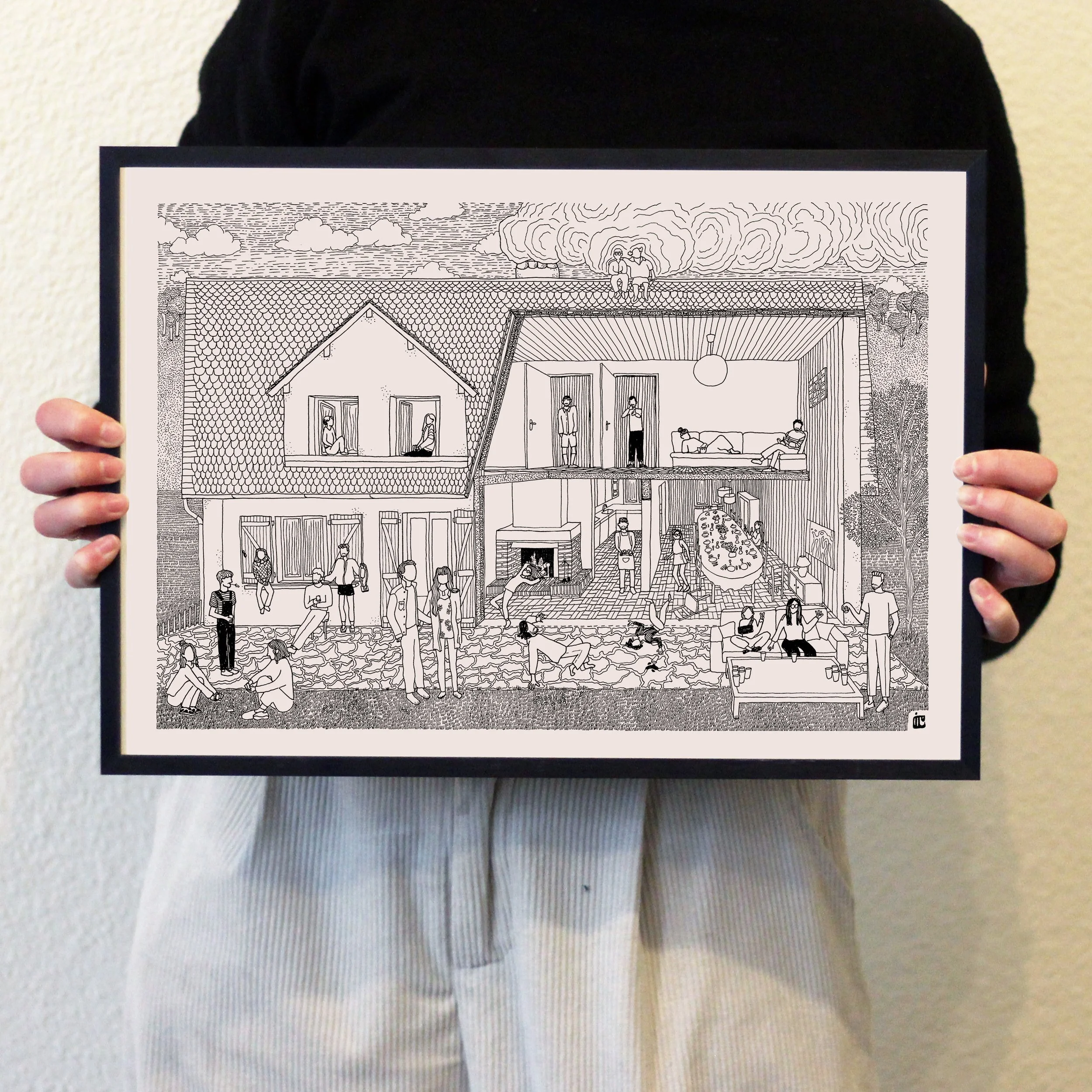 Votre maison dessinée