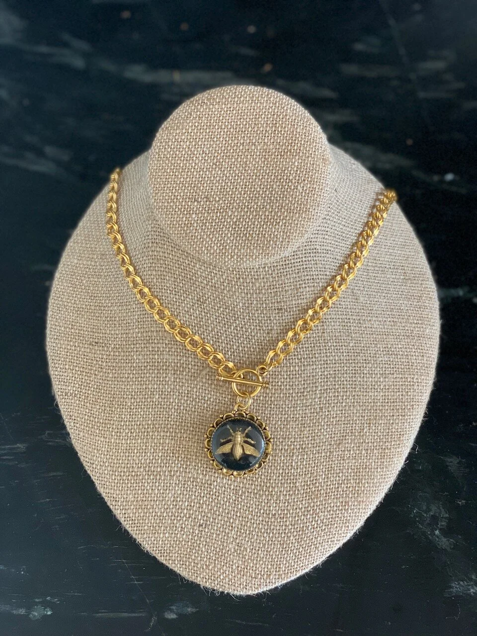 The Bee Toggle Necklace