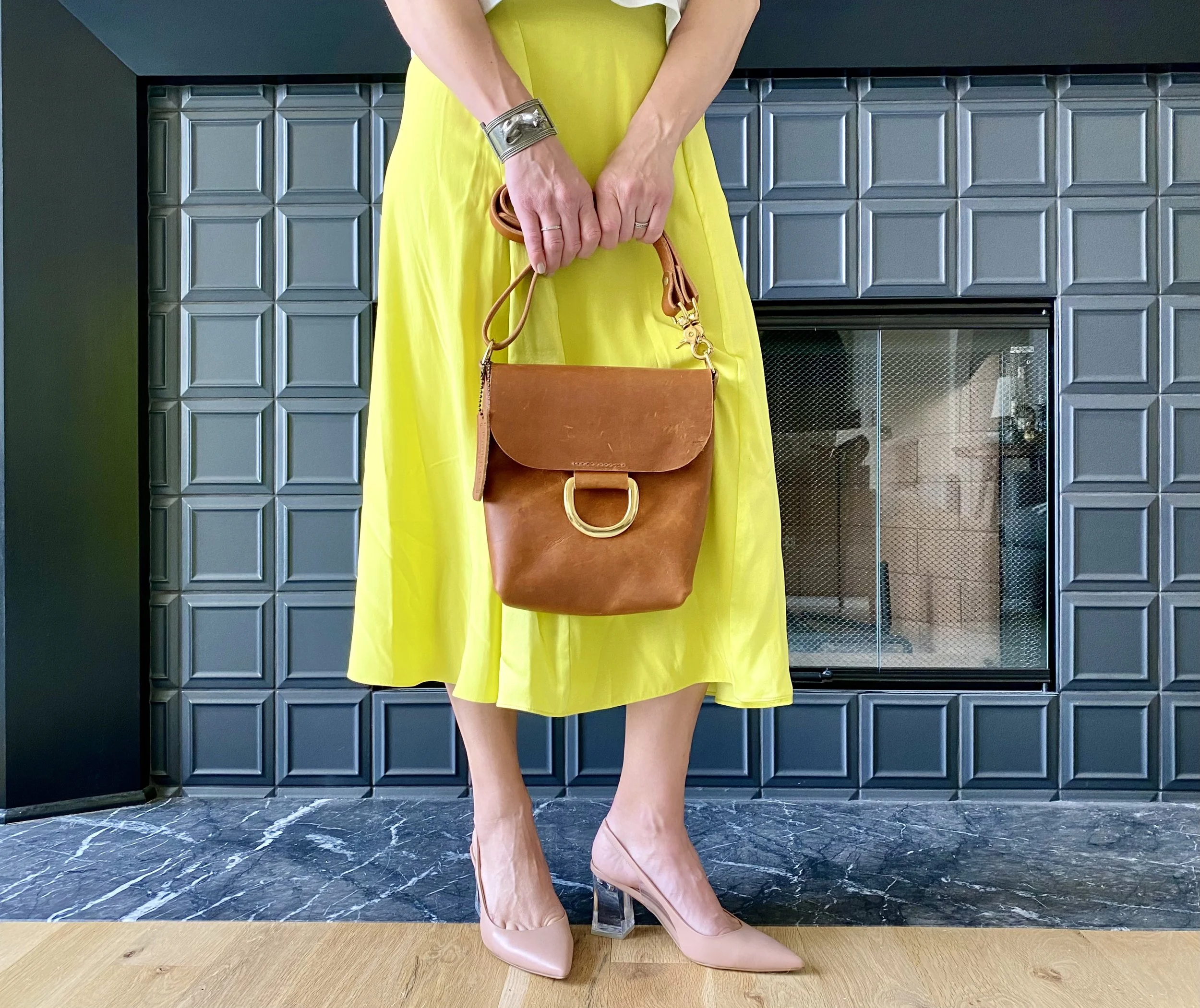 The Maren Tan Buckle Bag