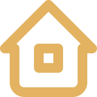 A simple house icon with a gabled roof and a centered window.
