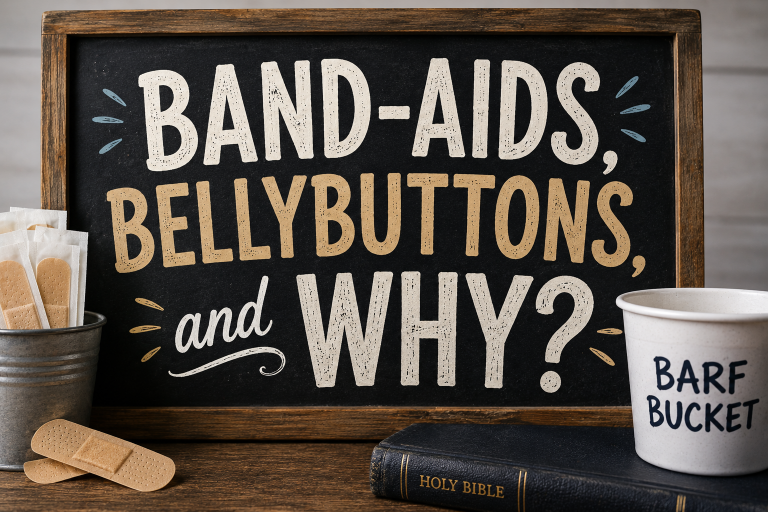 Band-Aids, Bellybuttons and Why?