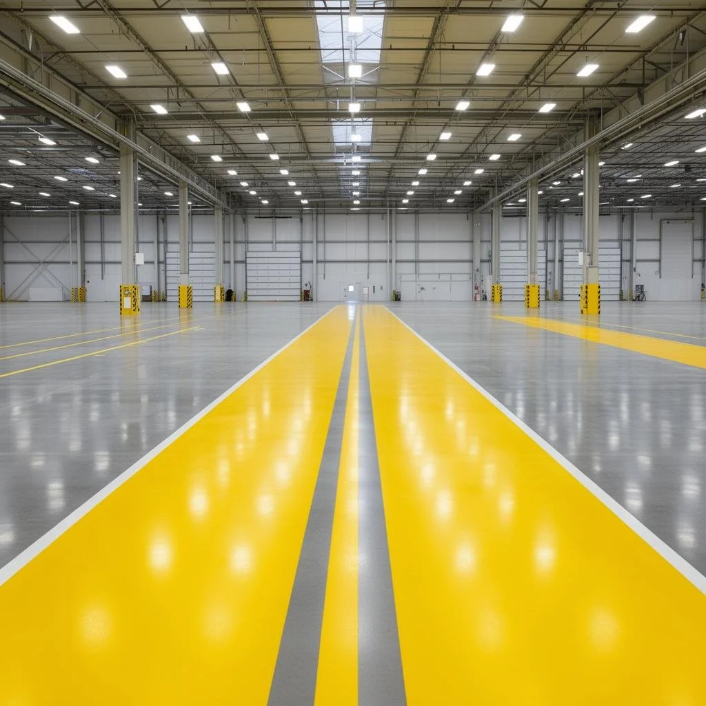 Warehouse Line Striping