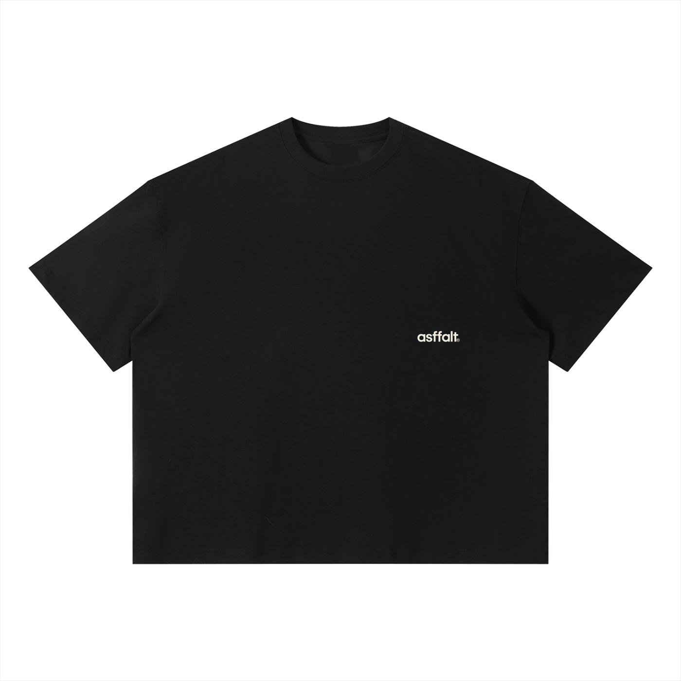 black boxy t-shirt