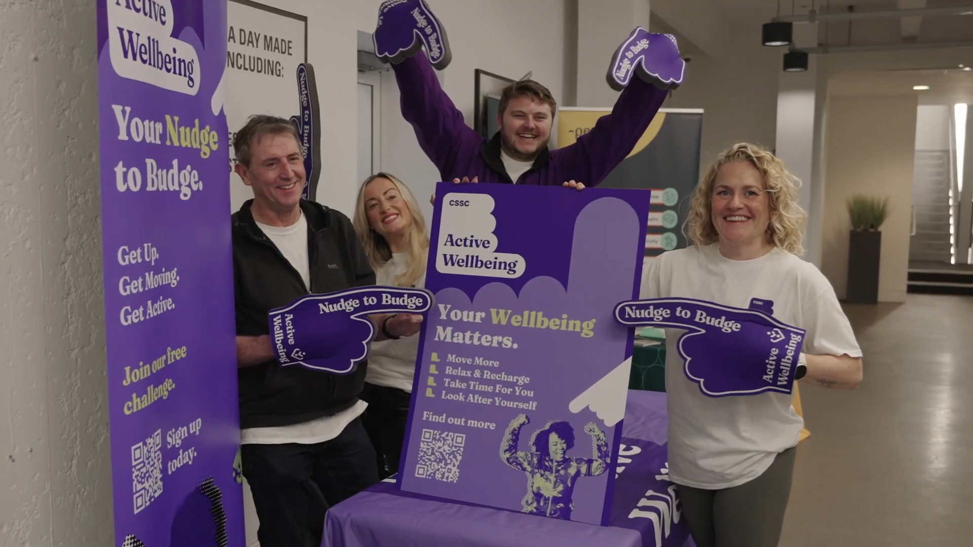 CSSC 'Active Wellbeing Workplace Takeover'