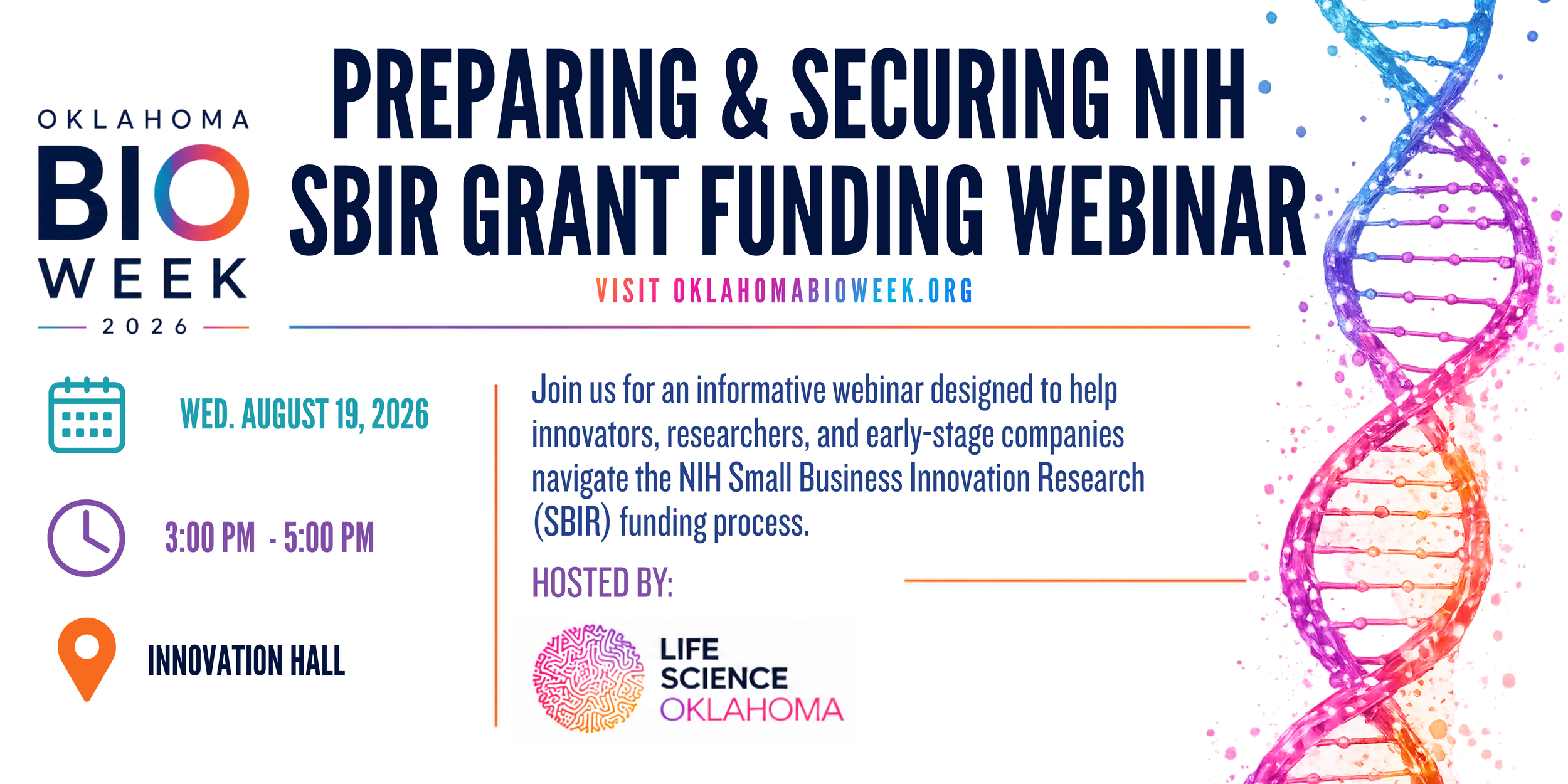 Preparing &amp; Securing NIH SBIR Grant funding webinar