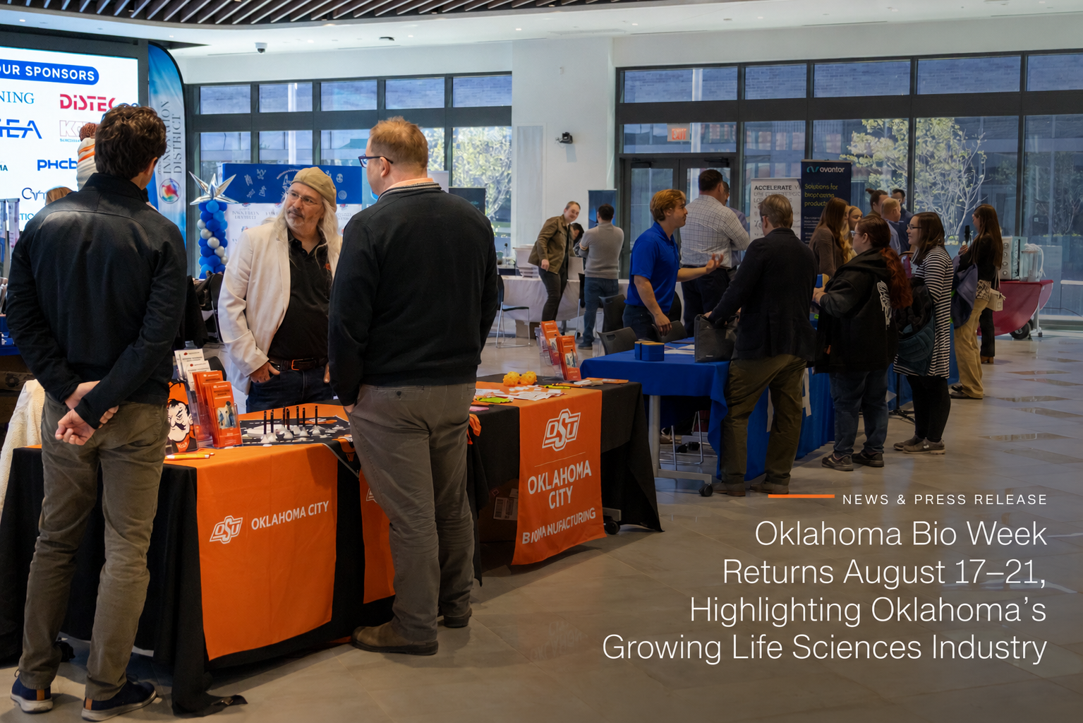 Oklahoma Bio Week Returns August 17–21, Highlighting Oklahoma's Growing Life Sciences Industry